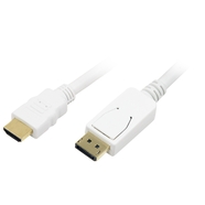 m DispPort HDMI White 1df